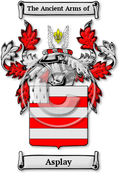 Asplay Family Crest Download (jpg) Legacy Series - 150 DPI