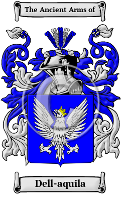 Dell-aquila Family Crest Download (JPG) Heritage Series - 300 DPI