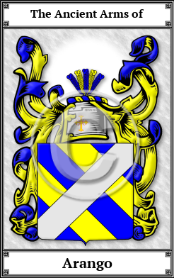 Arango Family Crest Download (JPG) Book Plated - 600 DPI