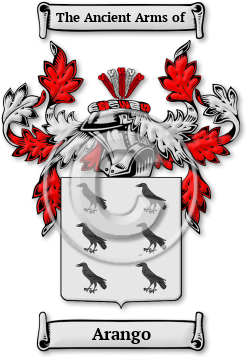 Arango Family Crest Download (jpg) Legacy Series - 150 DPI