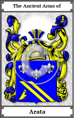 Arata Family Crest Download (JPG)  Book Plated - 150 DPI