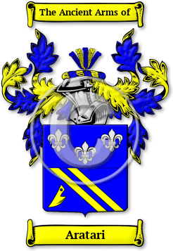 Aratari Family Crest Download (jpg) Legacy Series - 150 DPI