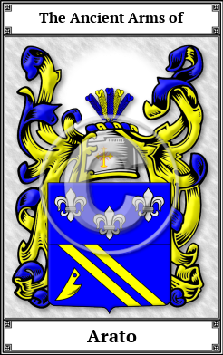 Arato Family Crest Download (JPG)  Book Plated - 150 DPI