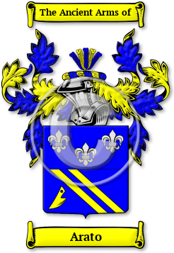 Arato Family Crest Download (jpg) Legacy Series - 150 DPI