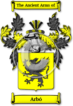 Arbó Family Crest Download (jpg) Legacy Series - 150 DPI