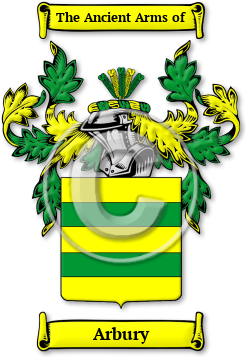 Arbury Family Crest Download (jpg) Legacy Series - 150 DPI