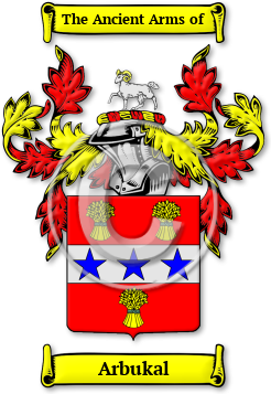 Arbukal Family Crest Download (jpg) Legacy Series - 150 DPI