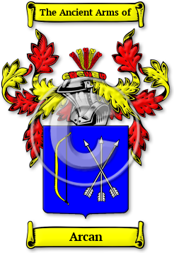Arcan Family Crest Download (jpg) Legacy Series - 150 DPI