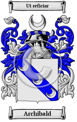 Archibald Family Crest Download (JPG) Heritage Series - 600 DPI