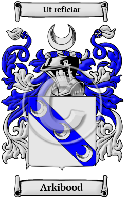 Arkibood Family Crest/Coat of Arms