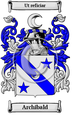 Archibald Family Crest Download (JPG) Heritage Series - 600 DPI