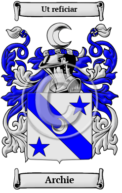 Archie Family Crest Download (JPG) Heritage Series - 600 DPI