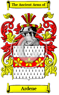 Ardene Family Crest/Coat of Arms