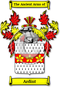 Ardint Family Crest Download (jpg) Legacy Series - 150 DPI