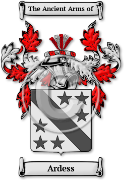 Ardess Family Crest Download (jpg) Legacy Series - 150 DPI
