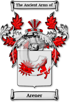 Arener Family Crest Download (JPG) Legacy Series - 600 DPI