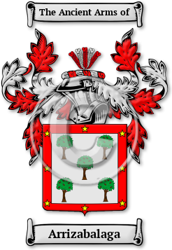 Arrizabalaga Family Crest Download (JPG) Legacy Series - 600 DPI
