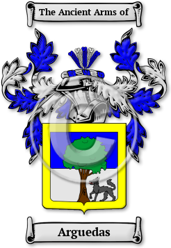 Arguedas Family Crest Download (JPG) Legacy Series - 600 DPI