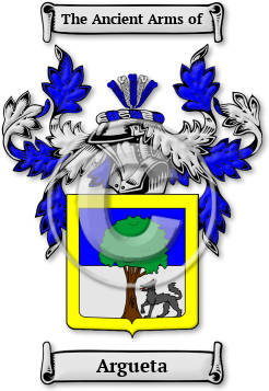 Argueta Family Crest Download (JPG) Legacy Series - 600 DPI