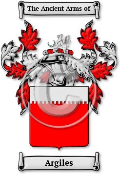 Argiles Family Crest Download (jpg) Legacy Series - 150 DPI
