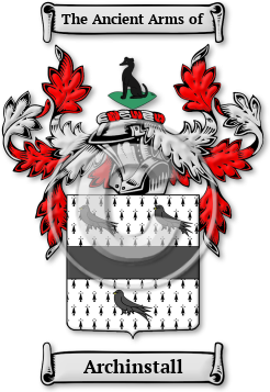 Archinstall Family Crest Download (jpg) Legacy Series - 150 DPI