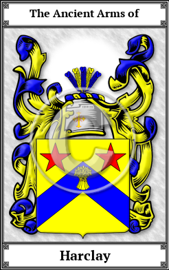 Harclay Family Crest Download (JPG)  Book Plated - 150 DPI
