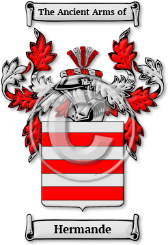 Hermande Family Crest Download (jpg) Legacy Series - 150 DPI