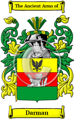 Darman Family Crest Download (jpg) Heritage Series - 150 DPI