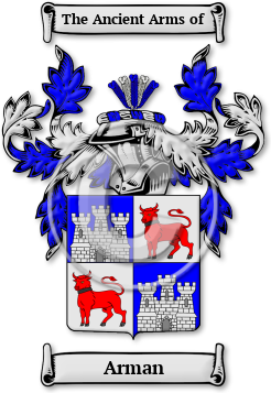 Arman Family Crest Download (JPG) Legacy Series - 300 DPI