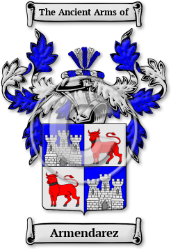 Armendarez Family Crest Download (JPG) Legacy Series - 600 DPI