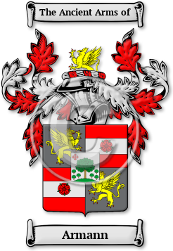Armann Family Crest Download (jpg) Legacy Series - 150 DPI