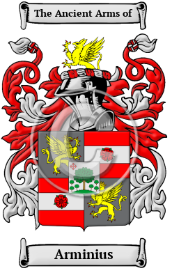 Arminius Family Crest Download (JPG) Heritage Series - 600 DPI