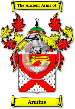 Armine Family Crest Download (JPG) Legacy Series - 600 DPI