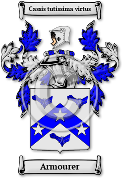 Armourer Family Crest Download (jpg) Legacy Series - 150 DPI