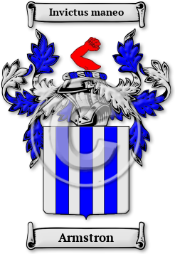 Armstron Family Crest Download (jpg) Legacy Series - 150 DPI