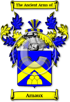 Arnaux Family Crest Download (jpg) Legacy Series - 150 DPI