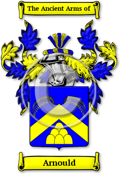 Arnould Family Crest Download (jpg) Legacy Series - 150 DPI