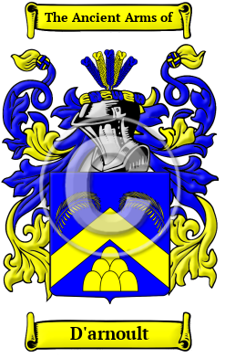 D'arnoult Family Crest/Coat of Arms