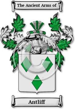 Antliff Family Crest Download (jpg) Legacy Series - 150 DPI