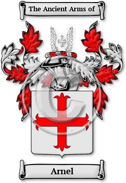 Arnel Family Crest Download (jpg) Legacy Series - 150 DPI