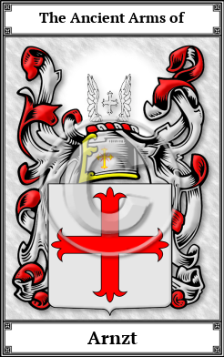 Arnzt Family Crest Download (JPG)  Book Plated - 150 DPI