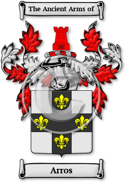 Arros Family Crest Download (jpg) Legacy Series - 150 DPI