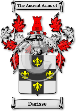 Darisse Family Crest Download (jpg) Legacy Series - 150 DPI