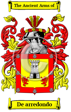 De arredondo Family Crest Download (JPG) Heritage Series - 300 DPI