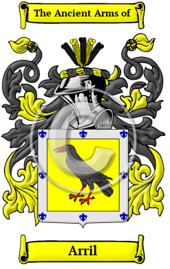 Arril Family Crest/Coat of Arms