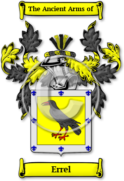 Errel Family Crest Download (jpg) Legacy Series - 150 DPI