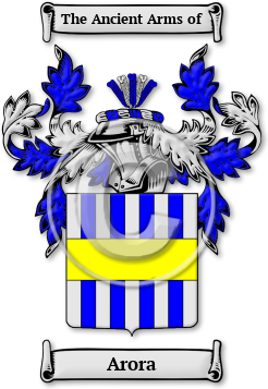 Arora Family Crest Download (jpg) Legacy Series - 150 DPI