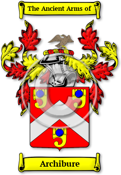 Archibure Family Crest Download (jpg) Legacy Series - 150 DPI