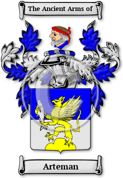 Arteman Family Crest Download (jpg) Legacy Series - 150 DPI