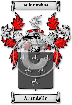 Arundelle Family Crest Download (JPG) Legacy Series - 600 DPI